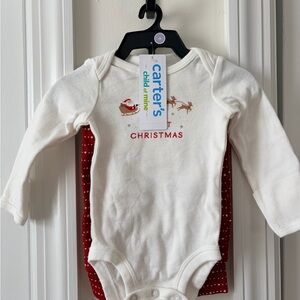 Carter's “My First Christmas” Bodysuit and Pant Set